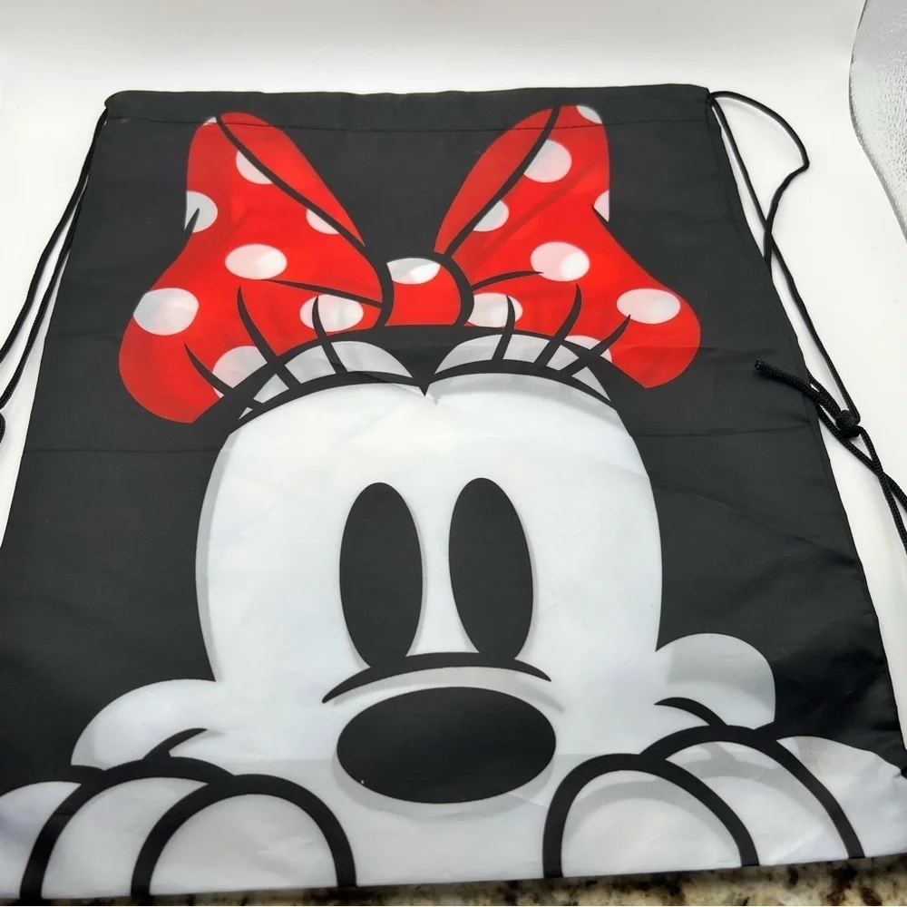 Disney Minnie Mouse Bag and Socks - Duck - Red, Black, White
